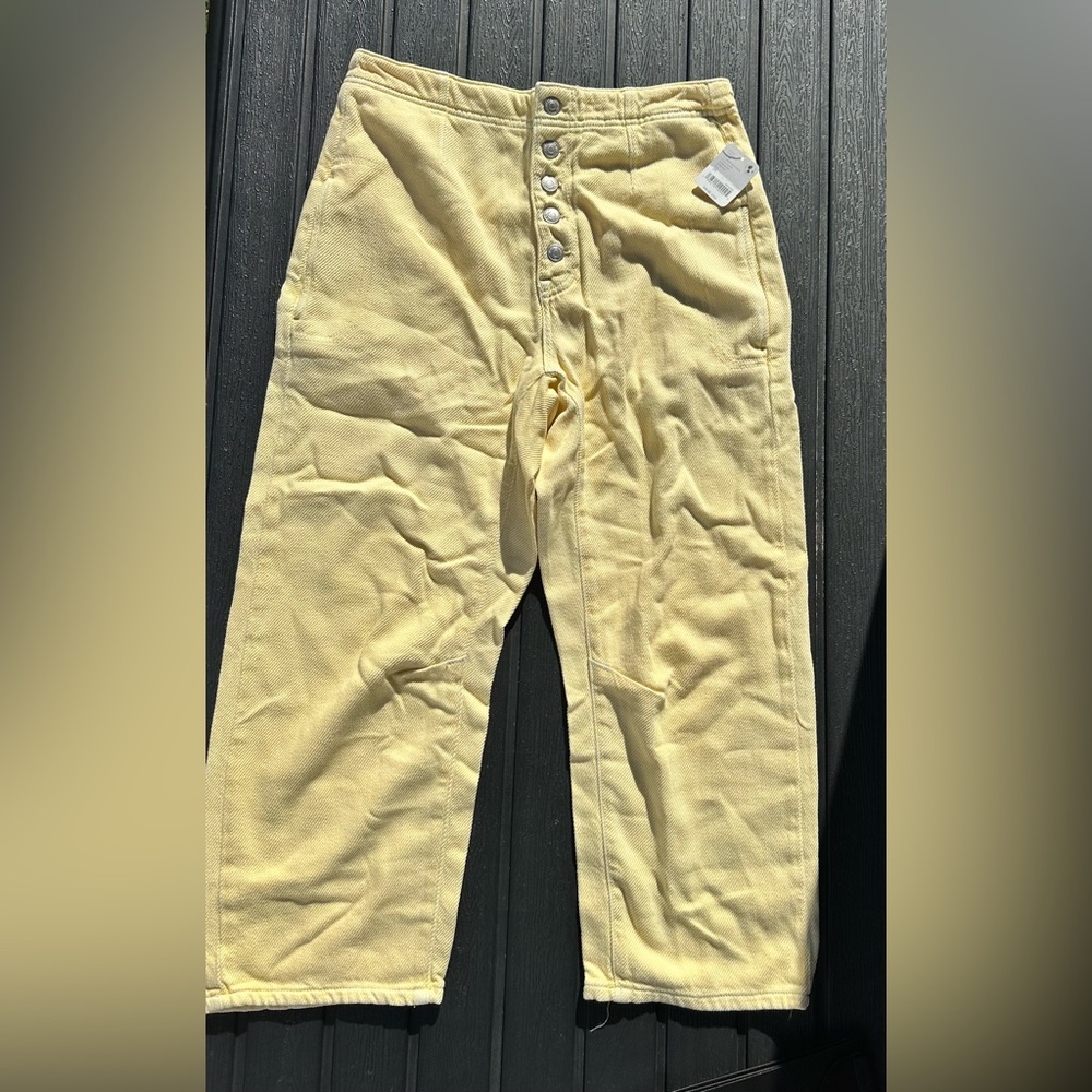 We the Free Osaka Jean•Size 28•Lemon Meringue• NWT